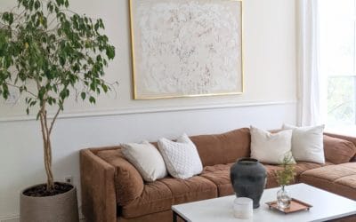 Design a Family Room with Thrifted Finds