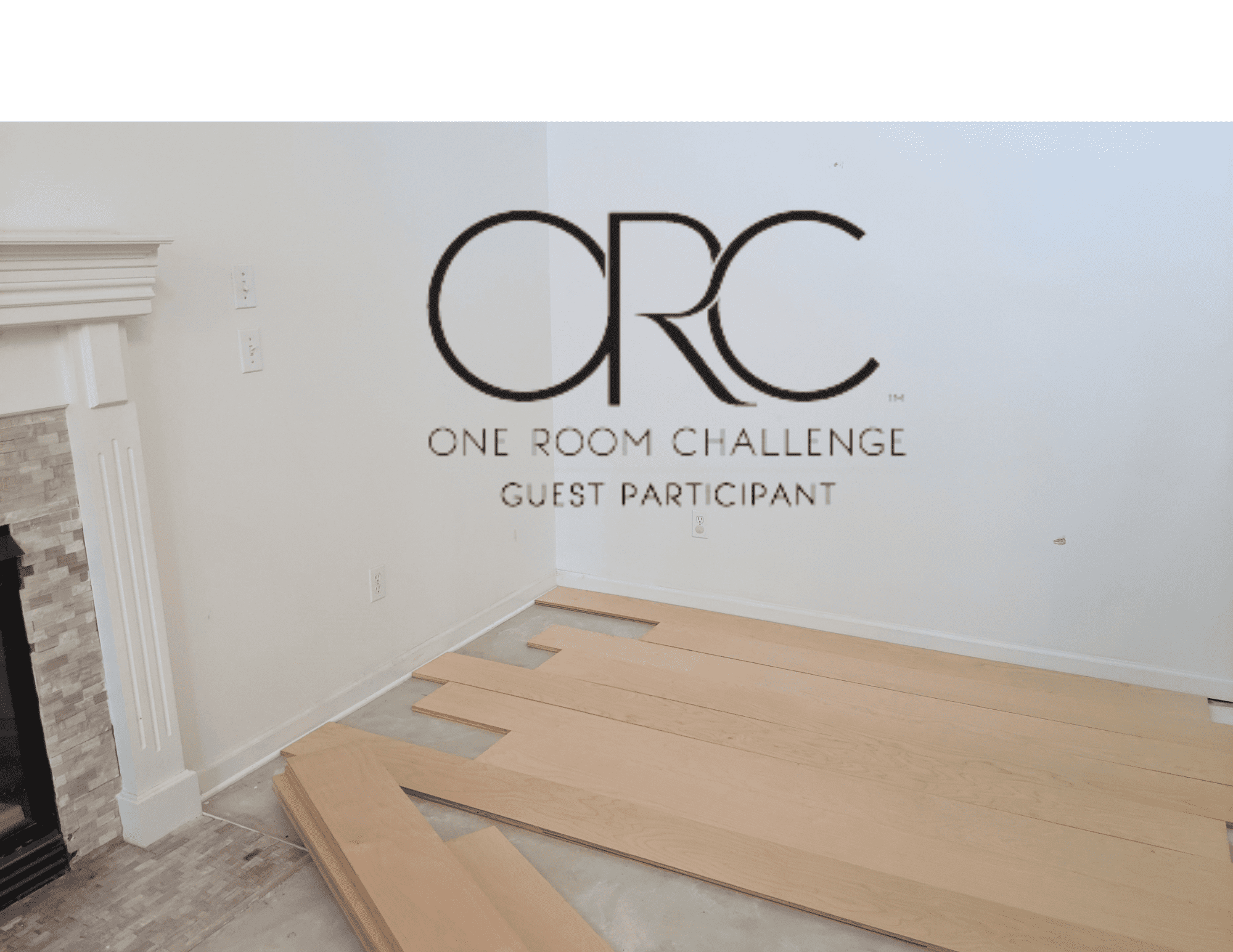 one room challenge music room flooring install