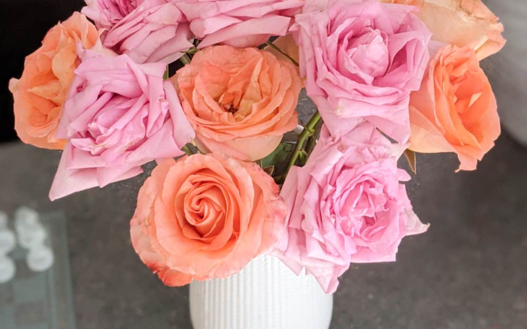 How to Make Grocery Store Roses Look Expensive