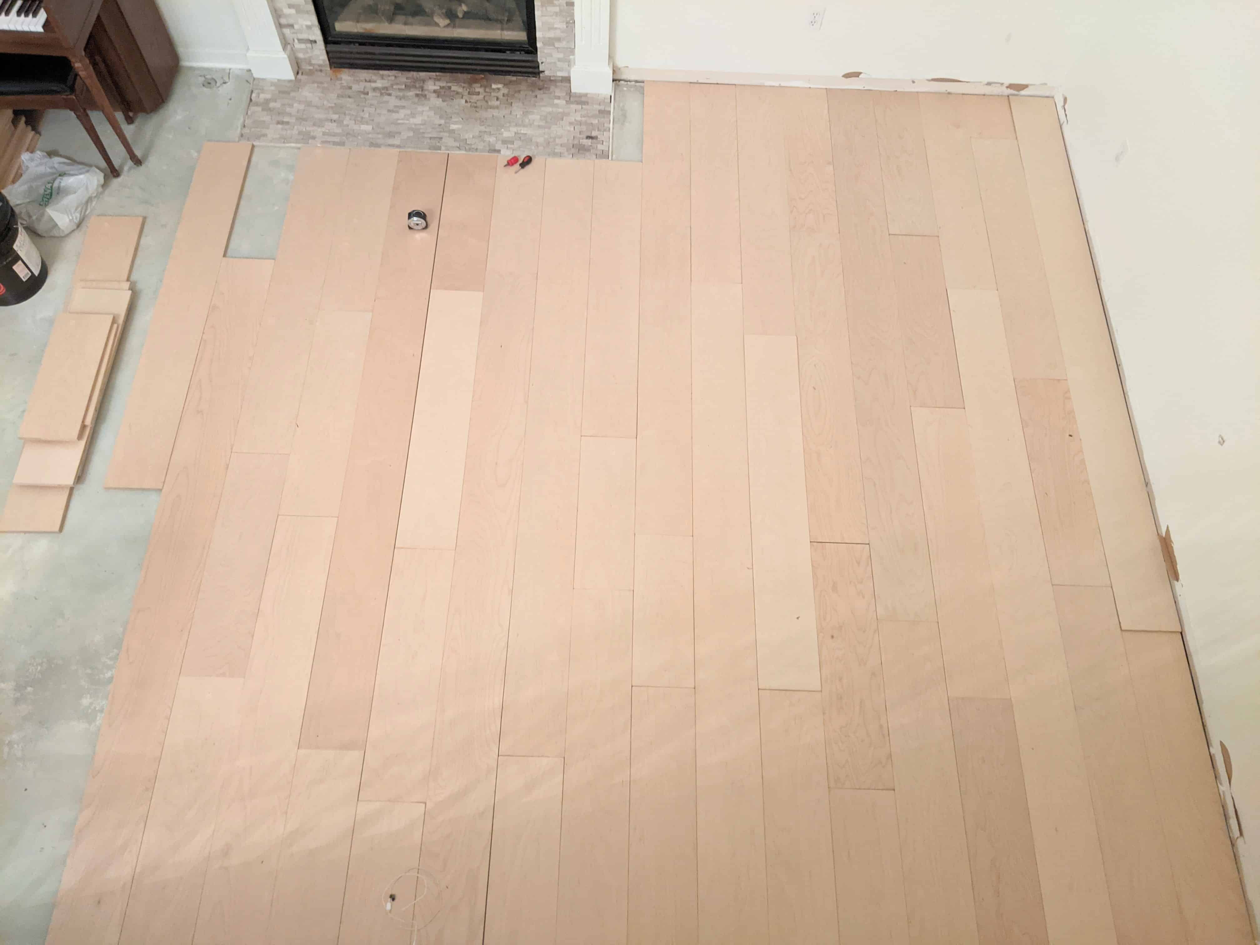 plywood plank flooring