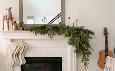 Christmas Decorating with Fresh Evergreens