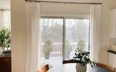 Upgrading Sliding Glass Doors with Curtains