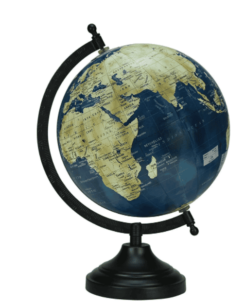dark world globe black base