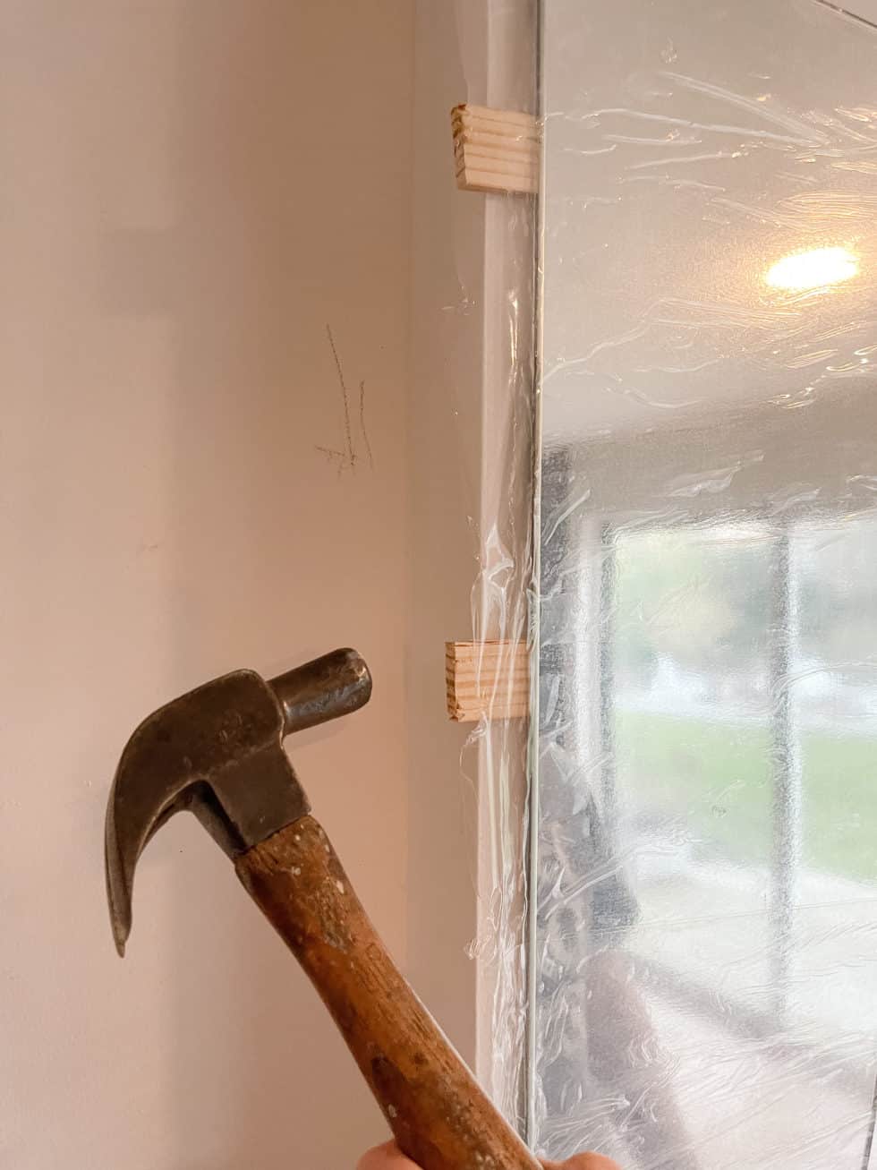 How to Remove a Mirror That is Glued to the Wall Pure Happy Home