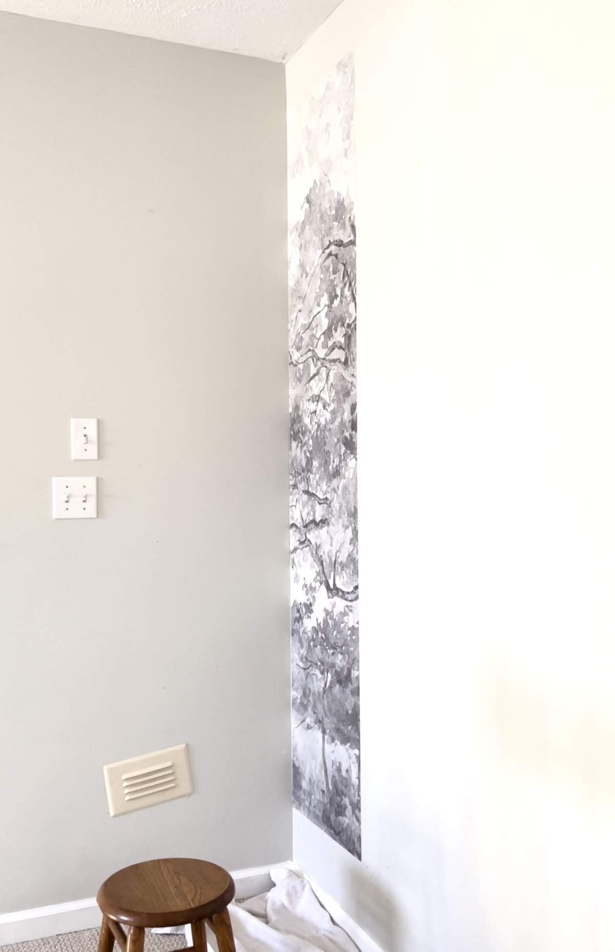 wallpaper forest scene tutorial