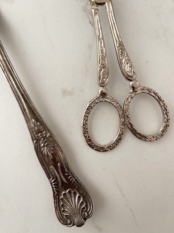 vintage silver dinner utensils