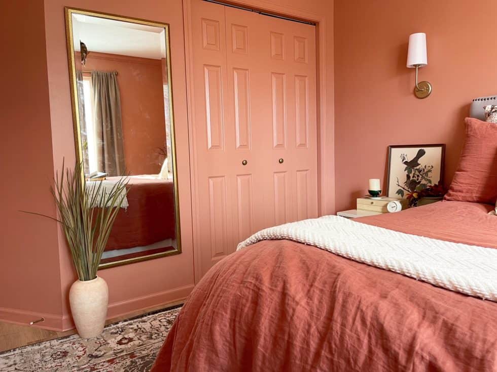 Elegant Vintage Bedroom Makeover with Earth Tones Pure Happy Home