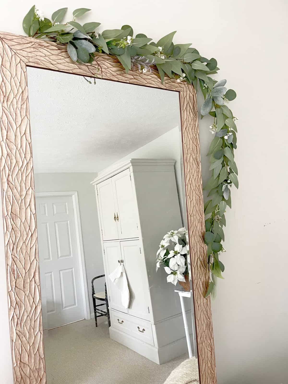 How to Make a Wreath from a Garland Pure Happy Home