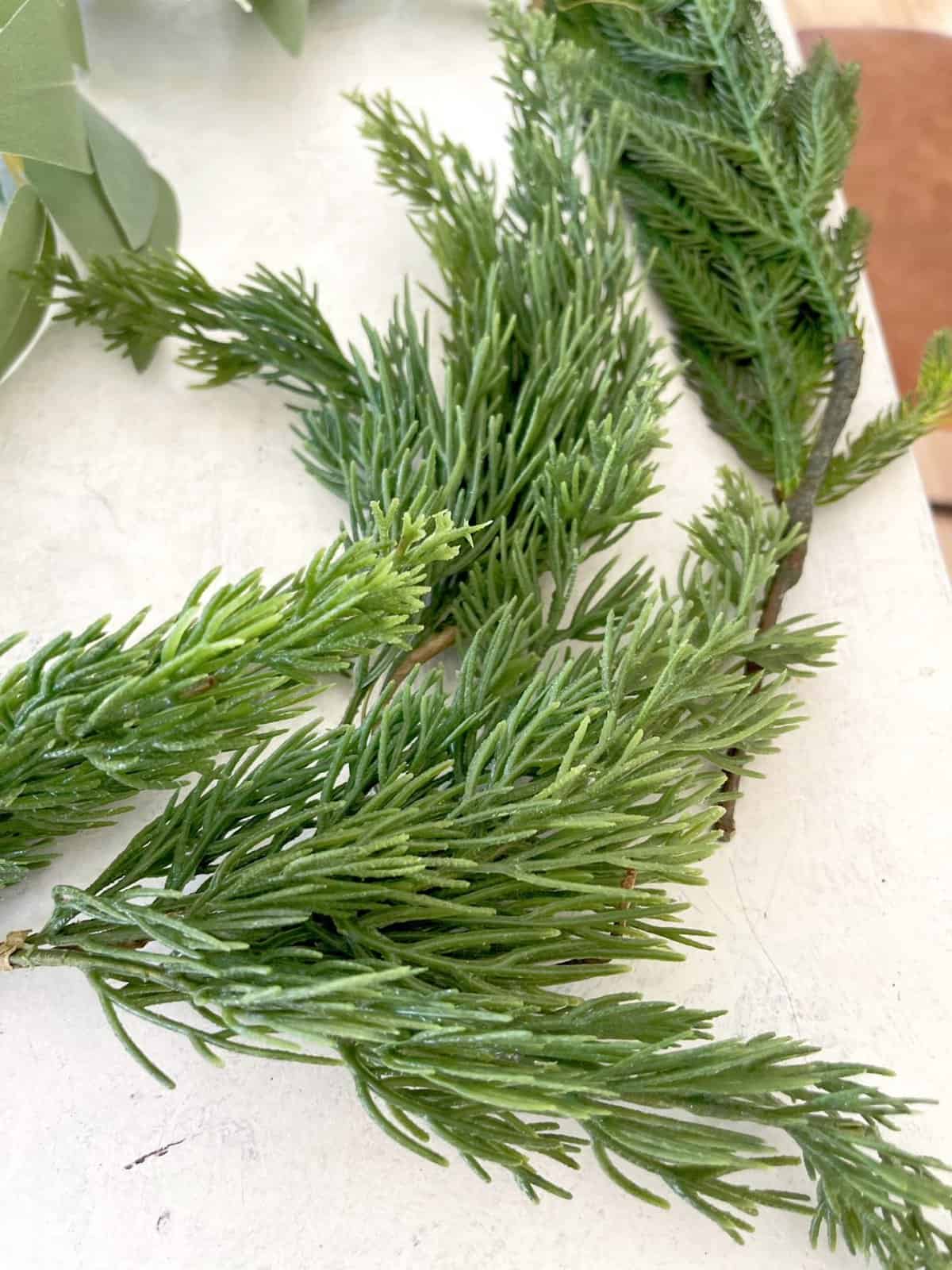 How to Make a Wreath from a Garland Pure Happy Home