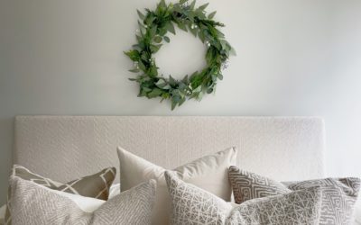 How to Make a Wreath from a Garland