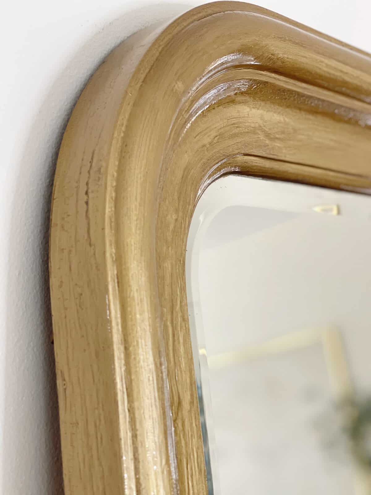 mirror hack painted wood