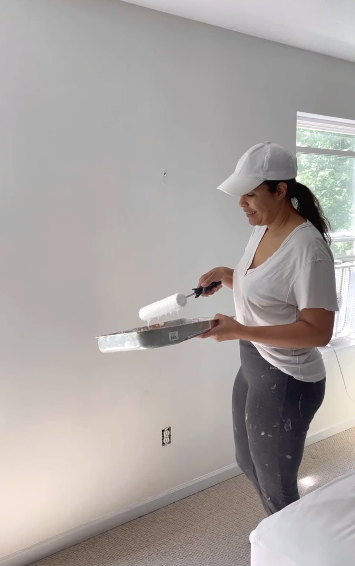 bedroom makeover painting