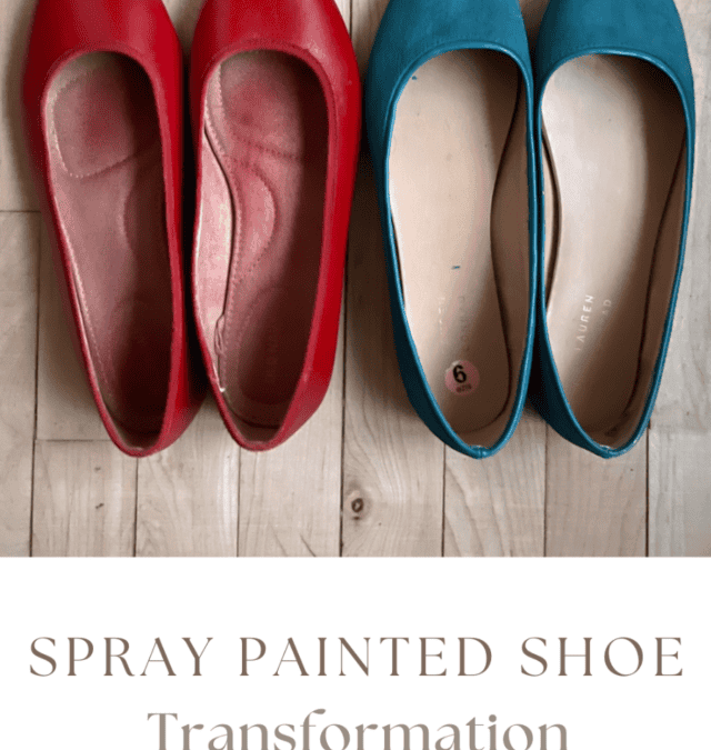 How to Transform Your Shoes with Spray Paint