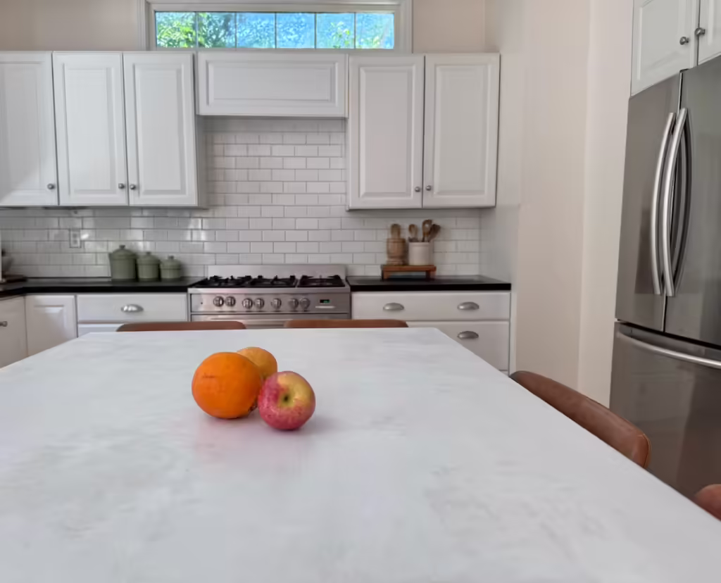 painted counter wood